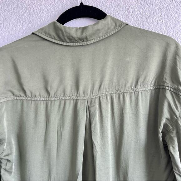 Cloth & Stone Roll-Tab Boxy Buttondown Shirt - Picture 11 of 16